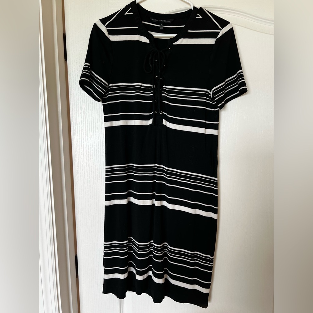 White House black market shirt dress